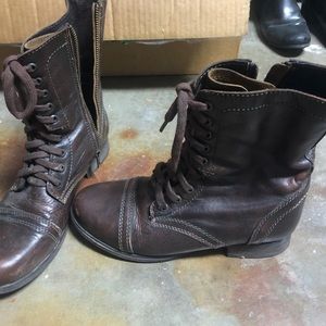 Steve Madden combat boots